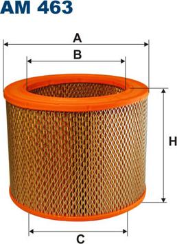 Filtron AM463 - Ilmansuodatin inparts.fi