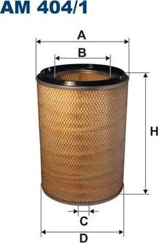 Filtron AM404/1 - Ilmansuodatin inparts.fi