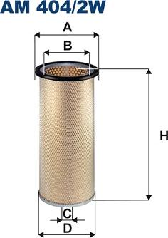 Filtron AM 404/2W - Toisioilmasuodatin inparts.fi