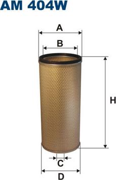 Filtron AM404W - Toisioilmasuodatin inparts.fi