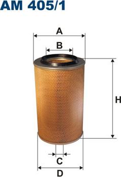 Filtron AM405/1 - Ilmansuodatin inparts.fi