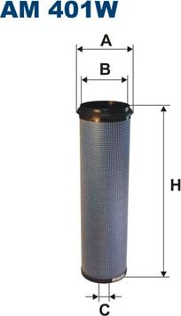 Filtron AM401W - Toisioilmasuodatin inparts.fi