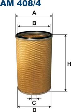 Filtron AM408/4 - Ilmansuodatin inparts.fi