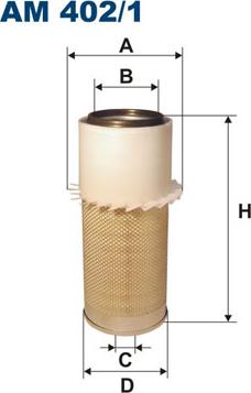 Filtron AM402/1 - Ilmansuodatin inparts.fi