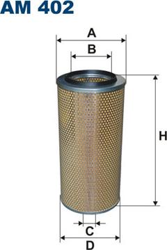 Filtron AM402 - Ilmansuodatin inparts.fi