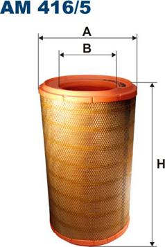 Filtron AM416/5 - Ilmansuodatin inparts.fi