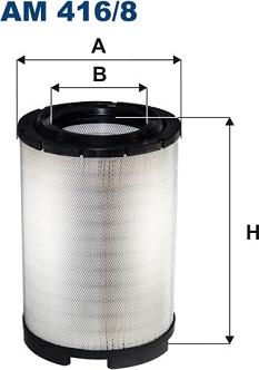 Filtron AM 416/8 - Ilmansuodatin inparts.fi