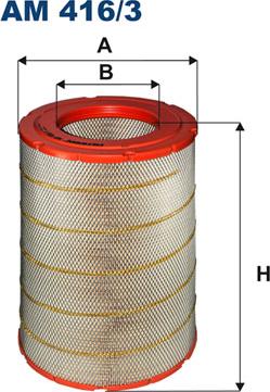 Filtron AM416/3 - Ilmansuodatin inparts.fi