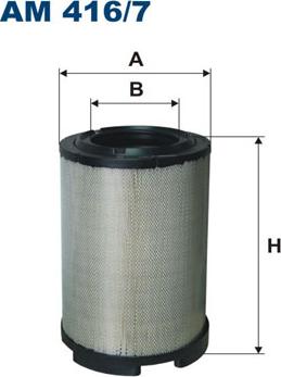 Filtron AM416/7 - Ilmansuodatin inparts.fi