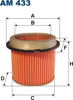 Filtron AM433 - Ilmansuodatin inparts.fi