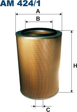 Filtron AM424/1 - Ilmansuodatin inparts.fi