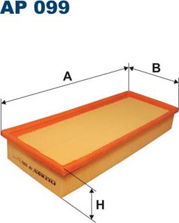 Filtron AP099 - Ilmansuodatin inparts.fi