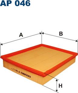 Filtron AP046 - Ilmansuodatin inparts.fi