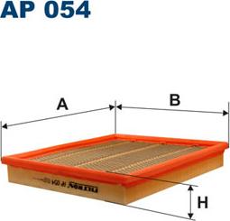 Filtron AP054 - Ilmansuodatin inparts.fi