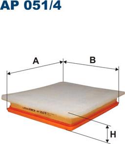 Filtron AP051/4 - Ilmansuodatin inparts.fi