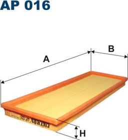 Filtron AP016 - Ilmansuodatin inparts.fi