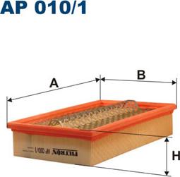 Filtron AP010/1 - Ilmansuodatin inparts.fi