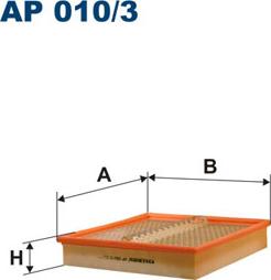 Filtron AP010/3 - Ilmansuodatin inparts.fi