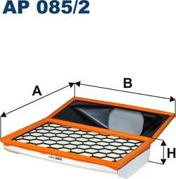 Filtron AP085/2 - Ilmansuodatin inparts.fi