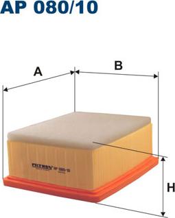 Filtron AP080/10 - Ilmansuodatin inparts.fi