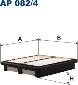 Filtron AP082/4 - Ilmansuodatin inparts.fi