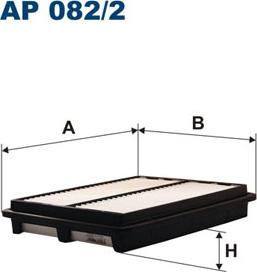 Filtron AP082/2 - Ilmansuodatin inparts.fi