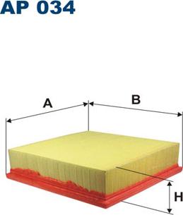Filtron AP034 - Ilmansuodatin inparts.fi