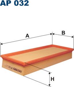 Filtron AP032 - Ilmansuodatin inparts.fi