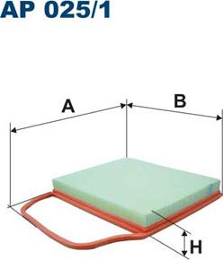Filtron AP025/1 - Ilmansuodatin inparts.fi