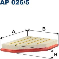 Filtron AP 026/5 - Ilmansuodatin inparts.fi