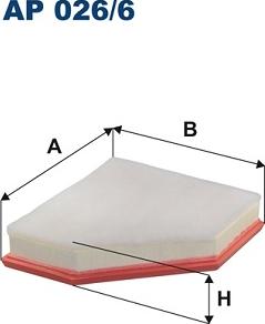 Filtron AP 026/6 - Ilmansuodatin inparts.fi