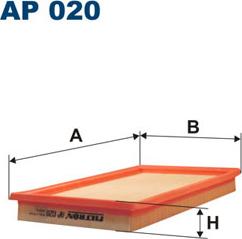 Filtron AP020 - Ilmansuodatin inparts.fi