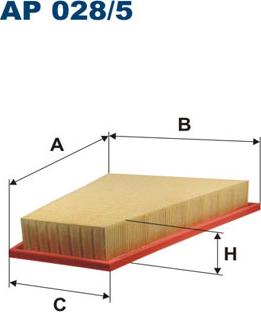 Filtron AP028/5 - Ilmansuodatin inparts.fi