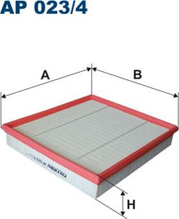 Filtron AP023/4 - Ilmansuodatin inparts.fi