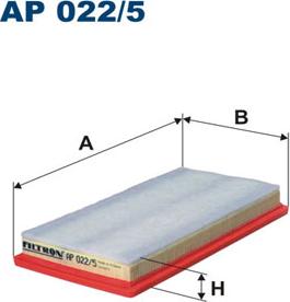 Filtron AP022/5 - Ilmansuodatin inparts.fi