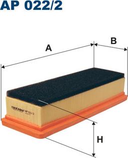 Filtron AP022/2 - Ilmansuodatin inparts.fi