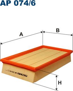 Filtron AP074/6 - Ilmansuodatin inparts.fi
