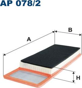 Filtron AP078/2 - Ilmansuodatin inparts.fi