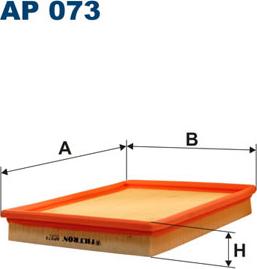 Filtron AP073 - Ilmansuodatin inparts.fi