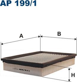 Filtron AP199/1 - Ilmansuodatin inparts.fi