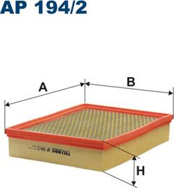 Filtron AP194/2 - Ilmansuodatin inparts.fi