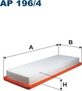 Filtron AP196/4 - Ilmansuodatin inparts.fi