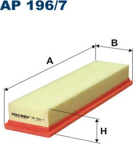 Filtron AP196/7 - Ilmansuodatin inparts.fi