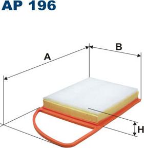 Filtron AP196 - Ilmansuodatin inparts.fi