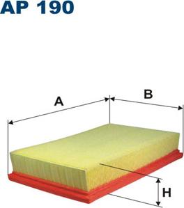 Filtron AP190 - Ilmansuodatin inparts.fi