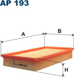 Filtron AP193 - Ilmansuodatin inparts.fi