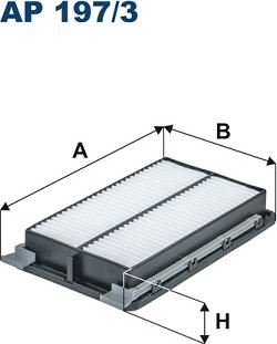 Filtron AP197/3 - Ilmansuodatin inparts.fi