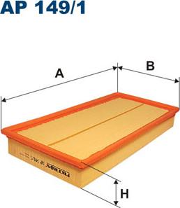 Filtron AP149/1 - Ilmansuodatin inparts.fi