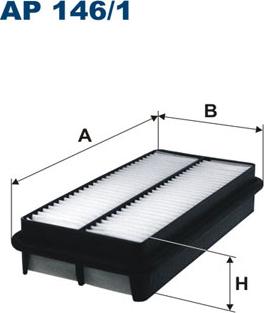 Filtron AP146/1 - Ilmansuodatin inparts.fi