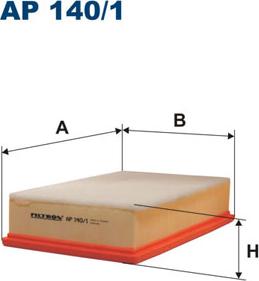 Filtron AP140/1 - Ilmansuodatin inparts.fi